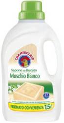 CHANTECLAIR SAPONE DA BUCATO 27WL / 1,5L MUSCHIO BIANCO  IT - MYDŁO MARSYLSKIE W PŁYNIE DO PRANIA