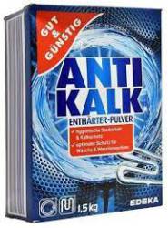 G&G ANTI KALK PULVER 1,5KG DE - ODKAMIENIACZ DO PRALKI W PROSZKU