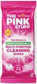 STARDROPS THE PINK STUFF THE MIRACLE BIODEGRADABLE MULTI-PURPOSE CLEANING WIPES 72szt DE/FR/PL - CHUSTECZKI NAWILŻANE DO CZYSZCZENIA