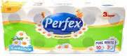 PERFEX TOILET PAPER 10 ROLLS - 3 LAY CHAMOMILE - PAPIER TOALETOWY 