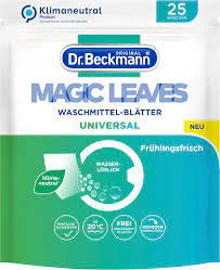 DR BECKMANN MAGIC LEAVES 25szt UNIVERSAL  DE - DETERGENT DO PRANIA W LISTKACH