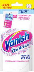 VANISH OXI ACTION WEISS BOOSTER OHNE CHLOR 90G DE - ODPLAMIACZ