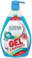 ELODERMA GEL PIATTI CONCENTRATO 1L DOPPIA AZIONE  IT - PŁYN DO NACZYŃ