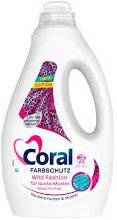 CORAL FLUSSIGWASCHMITTEL FARBSCHUTZ WILD FASHION 23WL / 1,15L DE - PŁYN DO PRANIA