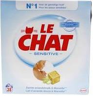 LE CHAT POWDER SENSITIVE MARSEILLE 38sc / 2,28 KG - PROSZEK DO PRANIA