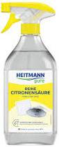HEITMANN PURE REINE CITRONENSAURE SPRAY 500ML DE - ODKAMIENIACZ W SPRAYU NA BAZIE KWASKU CYTRYNOWEGO