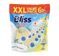 BLISS POWER AKTIV WC  6 X 50G LEMON  MULTI - ZAWIESZKA DO WC