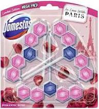 DOMESTOS POWER 5 WC STEIN ROMANTIC ROSE 3 X 55G DE - ZAWIESZKA DO WC