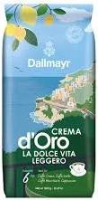 KAWA DALLMAYR CREMA D'ORO LA DOLCE VITA LEGGERO 1KG ZIARNO
