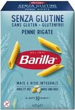 BARILLA MAKARON GLUTEN FREE PENNE RIGATE 400G  IT 11.2026