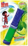 DR DEVIL WC POINT BLOCK 75ML / 12klips LIME TWISTER PL/CZ/SK - KRĄŻEK ŻELOWY DO WC