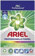 ARIEL PULVER PROFESSIONAL 140WL / 9,1 KG COLOR DE - PROSZEK DO PRANIA