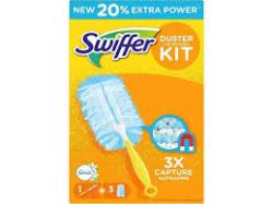 SWIFFER DUSTER KIT HOUDER + 3 VULLINGEN NL/FR/DE - MIOTEŁKA + 3 ZAPASY