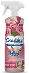 COCCOLATEVI ESSENZA E DETERGENTE 750 ML ROSA E GERANIO IT - UNIWERSALNY ŚRODEK CZYSZCZĄCY