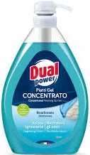 DUAL POWER PIATTI 1L BICARBONATO & SALVIA  IT - PŁYN DO NACZYŃ / DOZOWNIK