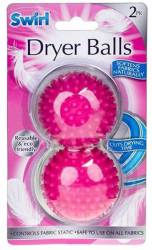 SWIRL DRYER BALLS 2szt GB - KULE ZMIĘKCZAJĄCE DO SUSZARKI 