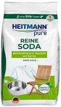 HEITMANN PURE REINE SODA PULVER 500G DE - SODA DO CZYSZCZENIA W PROSZKU