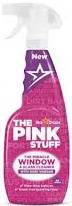 STARDROPS THE PINK STUFF WINDOW & GLASS CLEANER WITH ROSE VINEGAR 750ML DE/FR/PL - PŁYN DO MYCIA SZYB I LUSTER