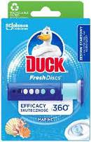 DUCK WC DISCS 36ML 6 SZT MARINE - KRĄŻKI ŻELOWE DO WC - STARTER