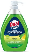 DUAL POWER PIATTI 1L LIMONE  IT - PŁYN DO NACZYŃ / DOZOWNIK