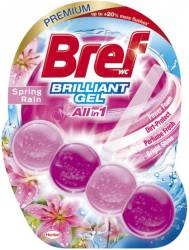 BREF BRILLIANT GEL 42G SPRING RAIN - ZAWIESZKA DO WC