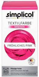 SIMPLICOL FROHLICHES PINK / PINK BERRY DE - BARWNIK DO TKANIN