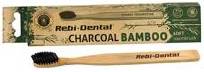 MATTES REBI-DENTAL CHARCOAL BAMBOO TOOTHBRUSH SOFT M63 - SZCZOTECZKA DO ZĘBÓW