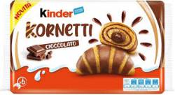 KINDER KORNETTI CIOCCOLATO 6pcs 252G  IT - ROGALIK Z NADZIENIEM