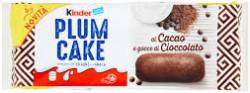 KINDER PLUMCAKE CACAO 6pcs 198G  IT - BUŁECZKI Z DODATKIEM JOGURTU GRECKEGO