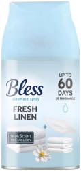 BLESS AUTOMATIC SPRAY REFILL 250ML FRESH LINEN  HU/DE/GB/PL - ODŚWIEŻACZ POWIETRZA / ZAPAS