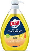 DUAL POWER PIATTI 1L AGRUMI IT - PŁYN DO NACZYŃ / DOZOWNIK