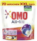 OMO CAPS ALL IN 1 70szt COLOR DE - KAPSUŁKI DO PRANIA