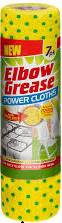 ELBOW GREASE POWER CLOTHS 7szt GB - ŚCIERKI DO CZYSZCZENIA 