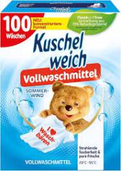 KUSCHELWEICH PULVER VOLLWASCHMITTEL SOMMERWIND 100WL / 5 KG DE - PROSZEK DO PRANIA