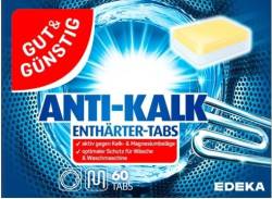 G&G ANTI KALK TABS 60st DE - TABLETKI ODKAMIENIAJĄCE DO PRALKI