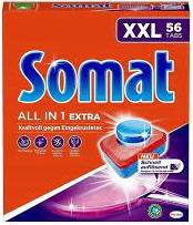 SOMAT POWER CAPS MULTI AKTIV ALL IN ONE 10 56szt - KAPSUŁKI DO ZMYWARKI