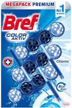 BREF WC COLOR AKTIV 3x50G CHLORINE - ZAWIESZKA DO WC